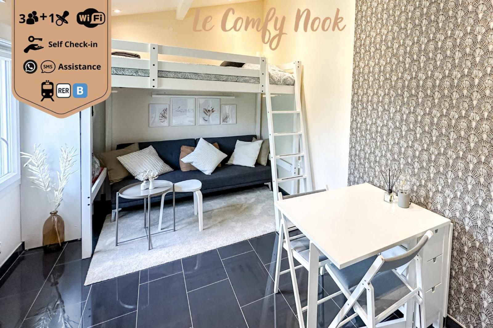 Le Comfy Nook - Tiny House Paris Cdg Disneyland Villeparisis Eksteriør bilde