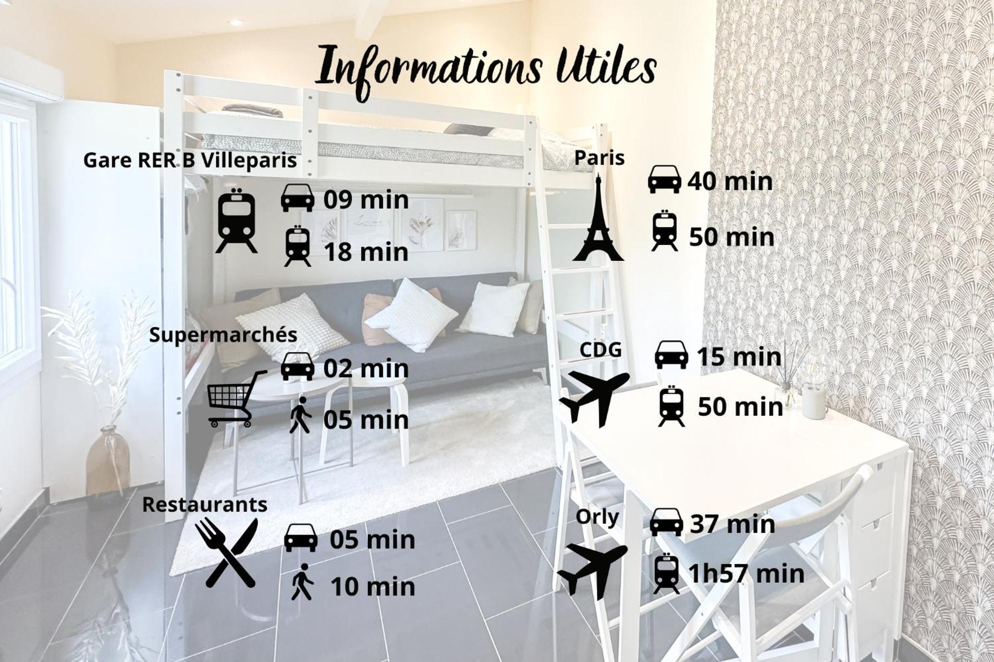 Le Comfy Nook - Tiny House Paris Cdg Disneyland Villeparisis Eksteriør bilde