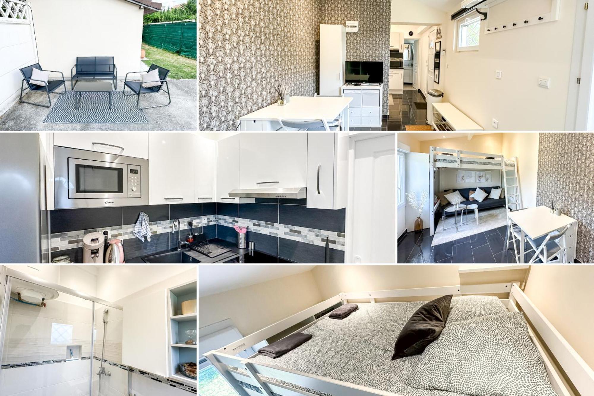 Le Comfy Nook - Tiny House Paris Cdg Disneyland Villeparisis Eksteriør bilde